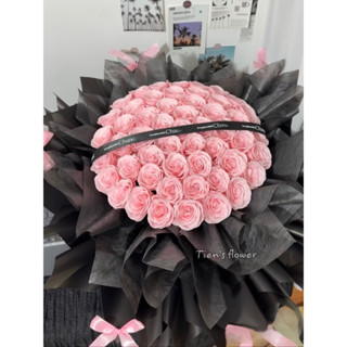  Bó hoa sáp 50 bông Ecuador mẫu công chúa shop sẵn nhiều mẫu nhiều màu 