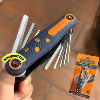 Bộ lục giác gập Asaki