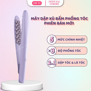 Máy Dập Phồng Chân Tóc Giúp Tóc Phồng Tự nhiên Không Làm Tổn Thương Tóc - Máy Dập Xù Bấm Tóc Phồng DETI SHOP