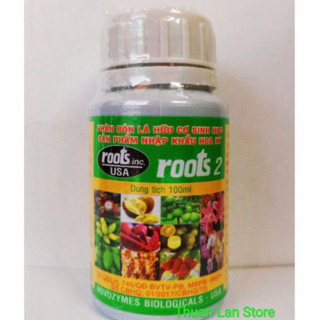 Phân Bón Lá Cao Cấp Siêu Ra Rễ Root2 100ml