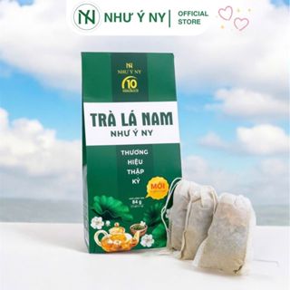 Trà lá nam Như Ý hỗ trợ hệ tiêu hóa, đánh bay mỡ thừa, lấy lại vóc dáng hiệu quả hộp 84g