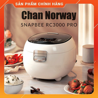  CHÍNH HÃNG  Nồi Cơm Điện Tách Đường Đa Năng SNAPBEE RC3000 PRO - Lòng Nồi Inox 304 Vân Lục Giác - Dung Tích 3L 