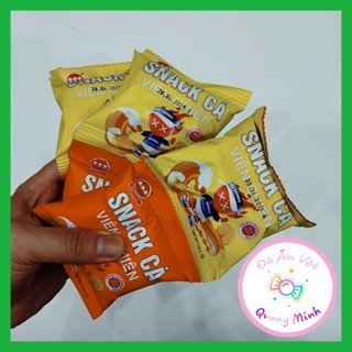 10 gói Snack cá viên chiên Minh Châu foods giòn sụn thơm ngon,đồ ăn vặt giá rẻ, đồ ăn vặt cổng trường hot