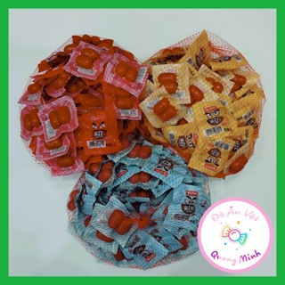 Bán sỉ bịch Xúc xích mắt 2 viên,xúc xích trung quốc 50 cái đủ vị thơm ngon hấp dẫn, đồ ăn vặt trung hot nhất