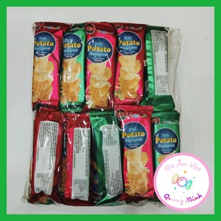 Bán sỉ Snack khoai tây potato vela bịch 30 gói giòn ngon hấp dẫn, đồ ăn vặt giá rẻ, đồ ăn vặt cổng trường hot nhất