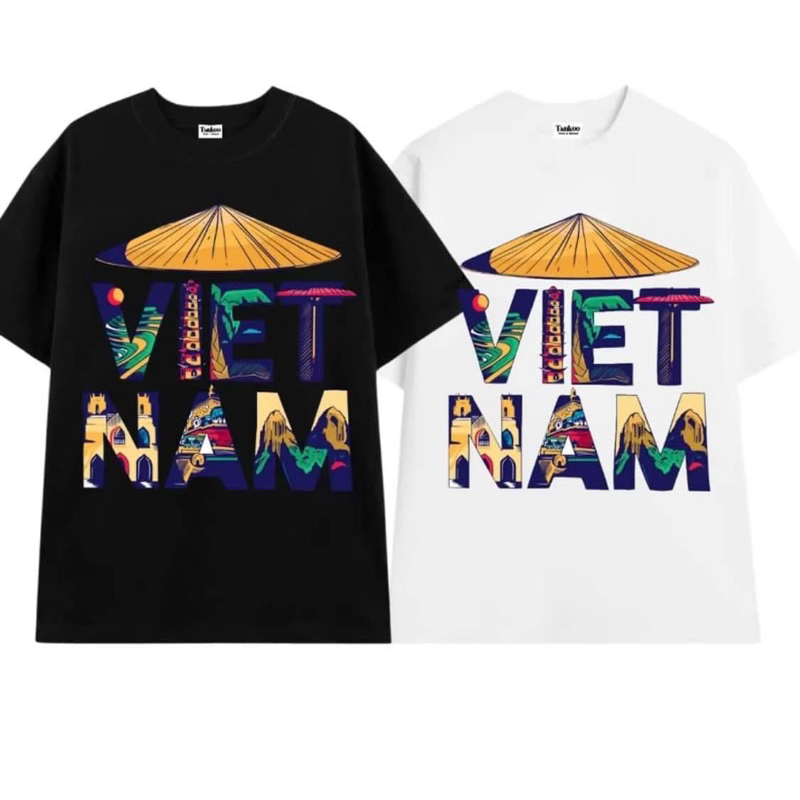 [MỚI] Áo Thun Gimme - YÊU NƯỚC - Premium Cotton 250gsm - 2 Chiều Cổ Tròn