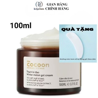   Chính hãng  Bigsize Thạch   Kem  Bí Đao Cocoon 100ml giúp ngừa mụn kiểm soát dầu nhờn dưỡng ẩm và sáng da 