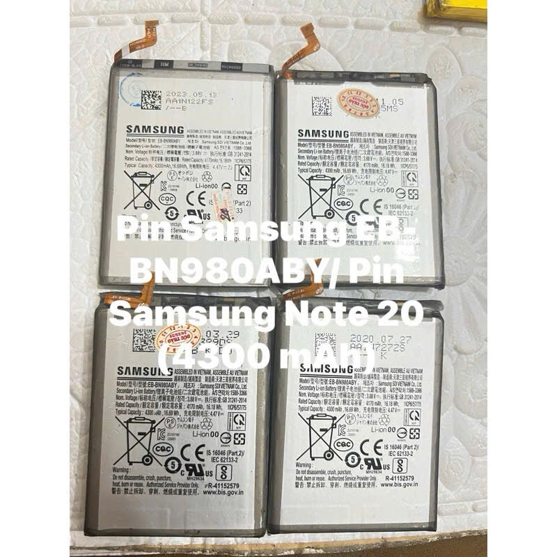💥 Pin zin tháo máy Samsung NOTE 20 EB-BN980ABY.