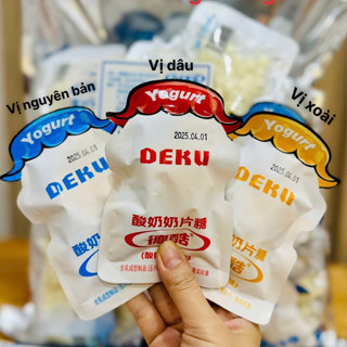 SỈ TÚI 2,5KG KẸO SỮA CHUA KHÔ DEKU – NGỌT NGÀO TAN TRONG MIỆNG - Tiệm Ăn Vặt Nhà Gà