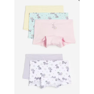 Set 5 quần chip đùi bé gái HM