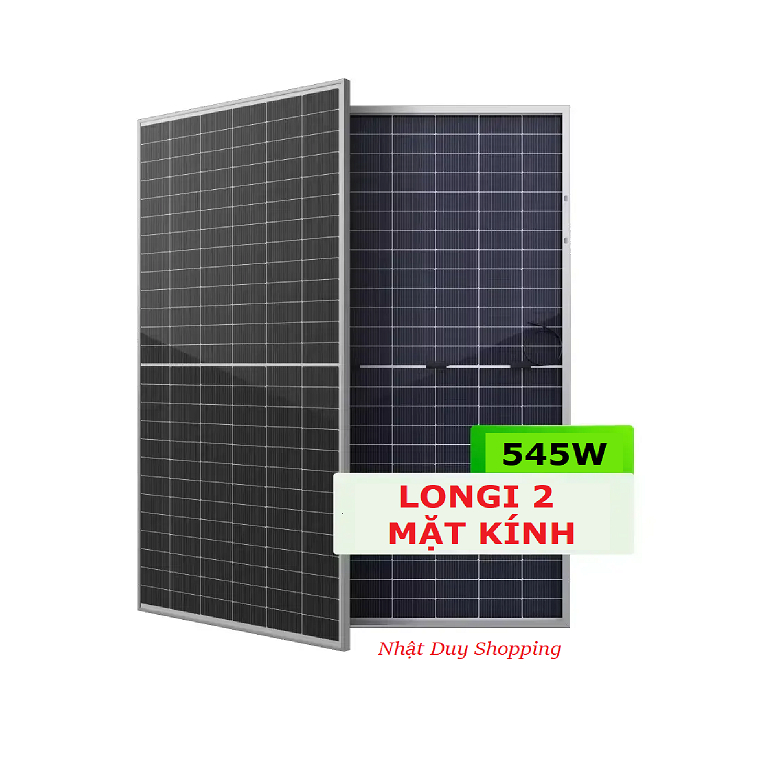 Tấm pin năng lượng mặt trời Longi 545W - -  JA 545W - - ASTRONERY 540W Chính hãng giá tốt tặng kèm J