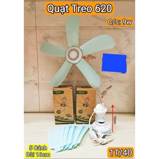Quạt Trần MiNi Đuổi Ruồi -Muỗi 3 Cánh-5 Cánh Ngẫu Nhiên