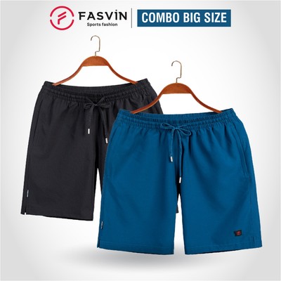 Combo Quần Short Nam BIG SIZE FASVIN D25173 Từ 80 Đến 130KG hàng bền đẹp