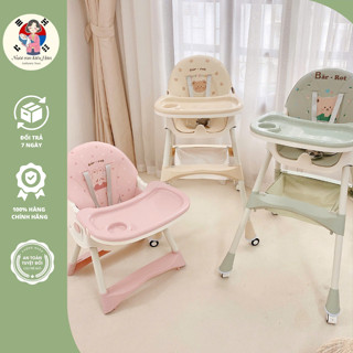 Ghế Ăn Dặm BAR ROT Cho Bé Nâng Hạ Linh Hoạt Gấp Gọn Ăn Dặm Cho Bé Từ 6 Tháng 5T Bảo Hành 12 Tháng