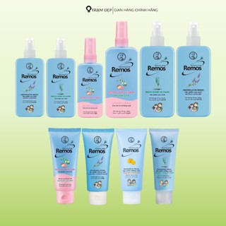 Xịt Chống Muỗi Phun Sương Remos (70ml, 150ml) và Kem Chống Muỗi Remos (70g)