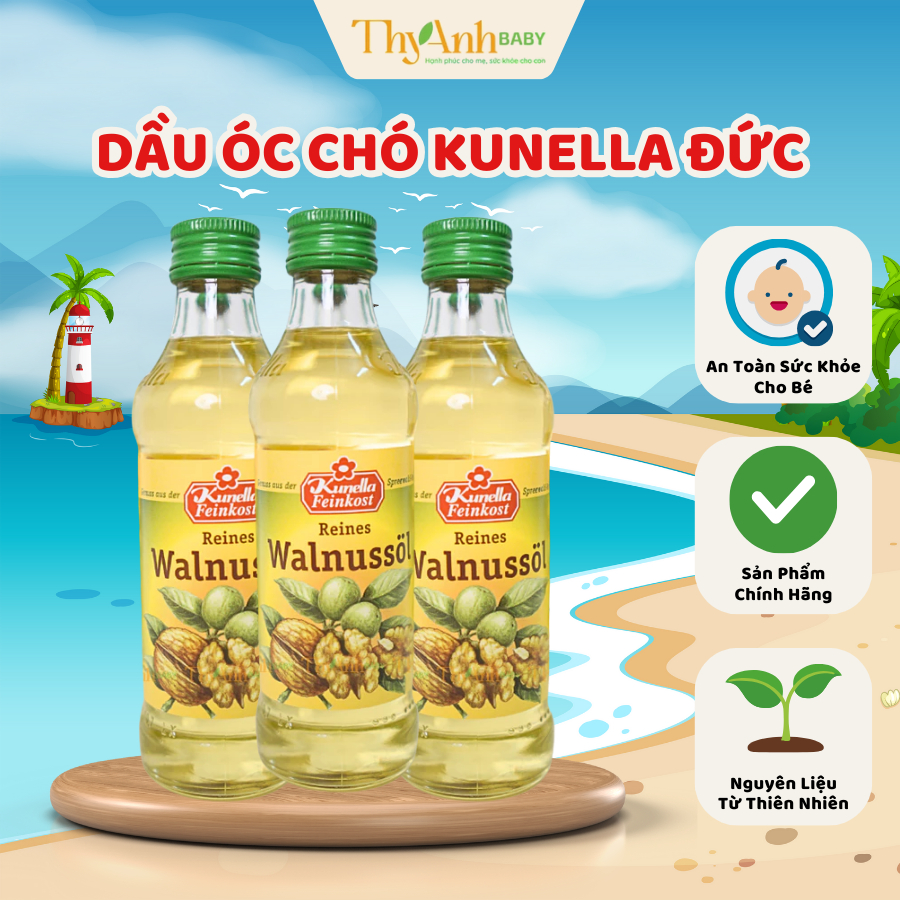 Dầu Óc Chó Kunella Của Đức 100ml