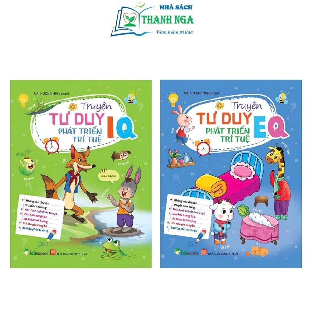 Sách - Truyện Tư Duy Phát Triển Trí Tuệ IQ-EQ