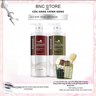 Cặp gội xả, dầu gội mềm mượt tóc karseell 800ml phục hồi tóc khô xơ, cấp ẩm cho mái tóc bóng khỏe