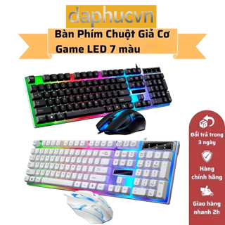 Bộ Bàn Phím Chuột máy tính Gaming LED 7 Màu Chất Lượng BH đổi mới trong 12 tháng