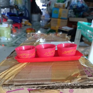 bộ chung cúng bằng nhựa
