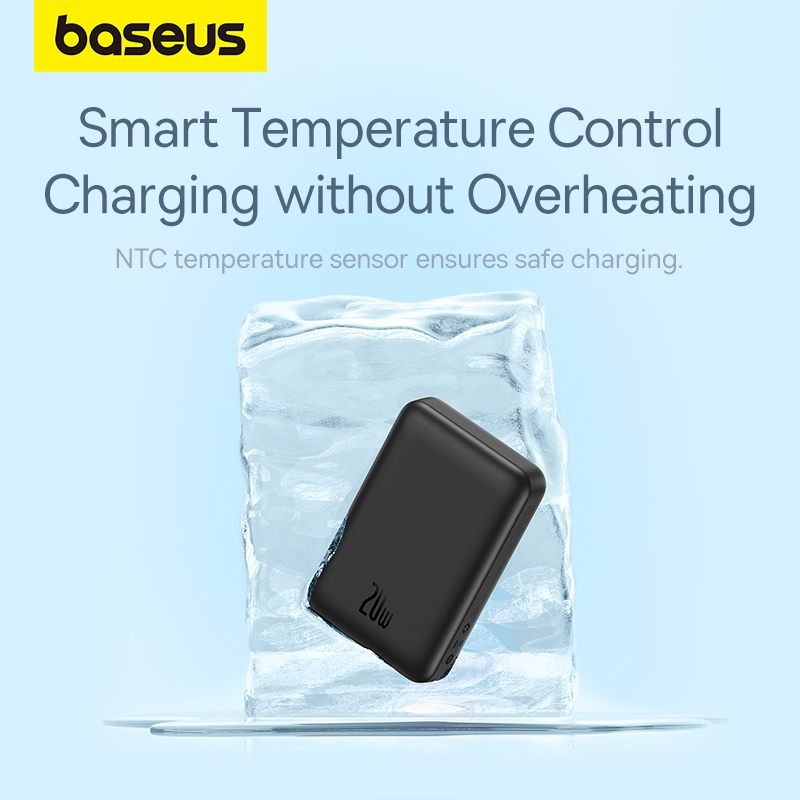 [HCM Hoả tốc] Sạc Dự Phòng Baseus 22.5W PD Từ Tính Không Dây 10000mAh –Thiết Kế Mini Tiện Mang Theo, Sạc Nhanh, Hút Chắc | BigBuy360 - bigbuy360.vn