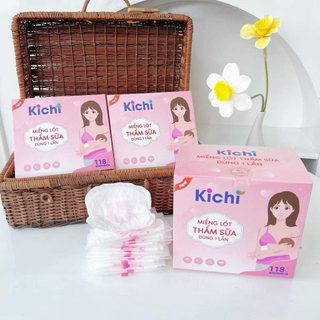 Miếng lót thấm sữa KICHI [Hộp 48/118 miếng]