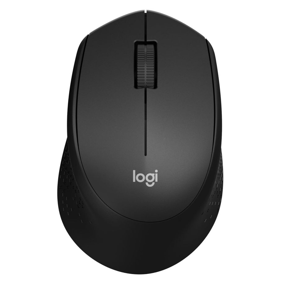 Chuột không dây Logitech M331 Silent | kết nối USB | MẪU MỚI KHÔNG CÓ VIỀN CAO SU| 1000 DPI | Kết nối 10m | BH 1 NĂM