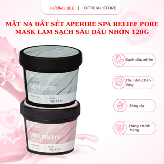 Mặt Nạ Đất Sét Aperire Spa Relief Pore Mask Làm Sạch Sâu Dầu Nhờn, Thu Nhỏ Lỗ Chân Lông 120g