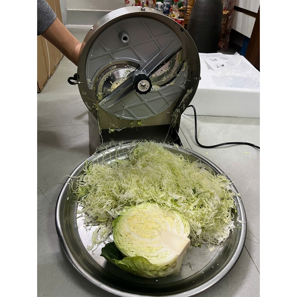 Máy thái bắp cải, bào bắp cải làm salad chạy điện gia đình - Bảo hành 12 tháng linh kiện miễn phí