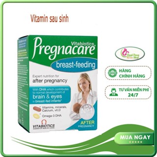 Vitamin pregnacare breastfeeding bú Bổ Sung Chất Cho Sữa Mẹ 84 viên