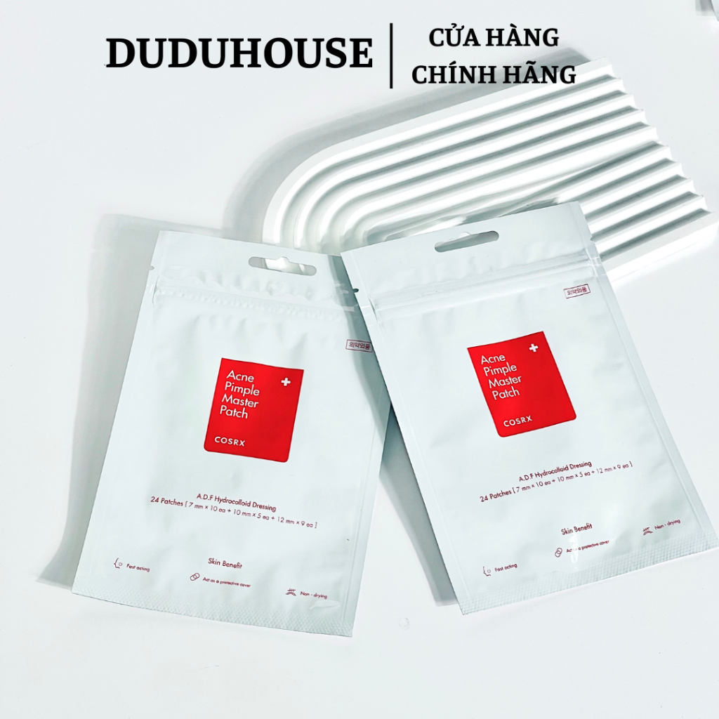 Miếng dán mụn Cosrx Acne Pimple Master 24 miếng màu đỏ