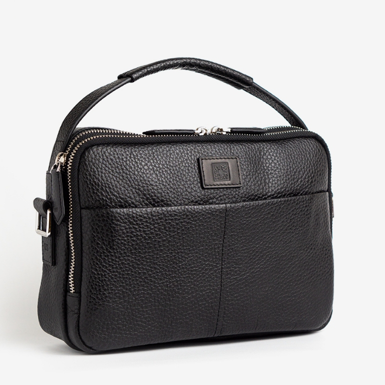 Túi Đeo Chéo WT Leather GI.O Da Bò Thật. Màu Đen, Nâu, Xanh