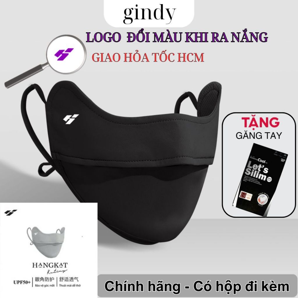 Khẩu trang chống tia uv vải chống nắng Hằng Du Mục, Khẩu trang vải nam nữ chính hãng chống tia cực tím