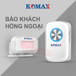CHUÔNG BÁO KHÁCH BÁO ĐỘNG CHỐNG TRỘM CẢM ỨNG HỒNG NGOẠI KHÔNG DÂY THÔNG MINH KOMAX KM-X600