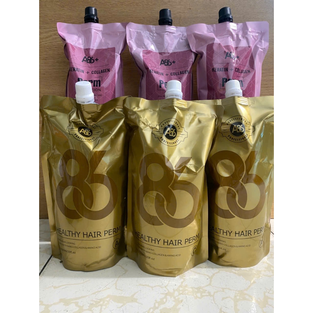 Túi Uốn Ép - Colagen - Ph A86 Dành Cho Tóc 1000ml