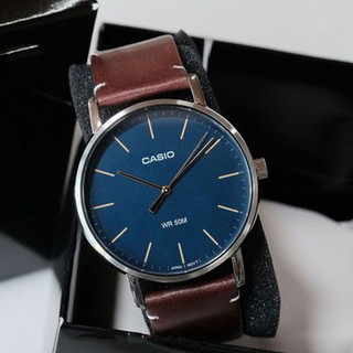 Đồng hồ nam dây da Casio Anh Khuê MTP-E171L-2EVDF