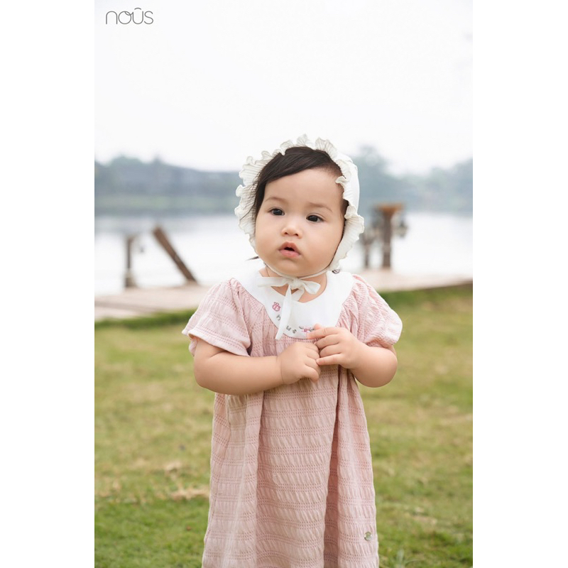 [ NOUS BST MỚI ] - Váy cộc tay Nous cho bé gái xuân hè 2025