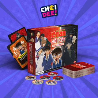  Bộ trò chơi Thám tử lừng danh Conan - Hồi Kết - kèm bộ Hồ sơ 25 nhân vật cực chất - Board Game VN 