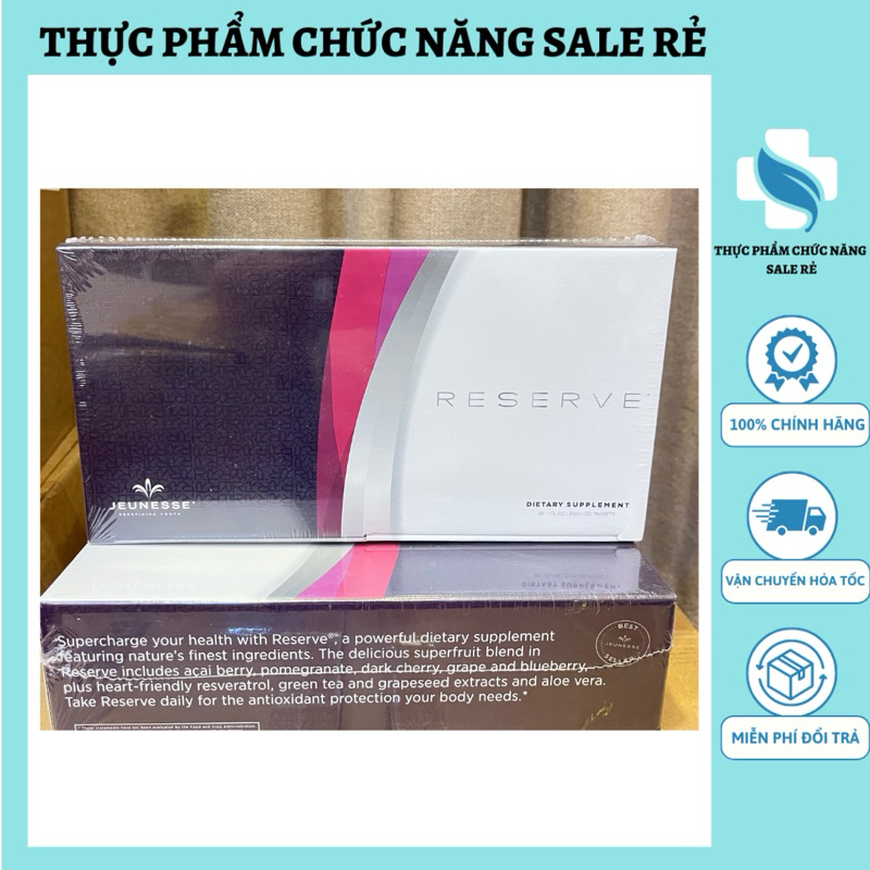 Gel trái cây Reserve Jeunesse Kho Mỹ - Hỗ trợ sức khoẻ, trẻ hoá tế bào, chống lão hoá