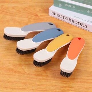 Combo 5 cái Bàn chải chà giày CLEBU mini, cây cọ giày đa năng cầm tay nhỏ gọn