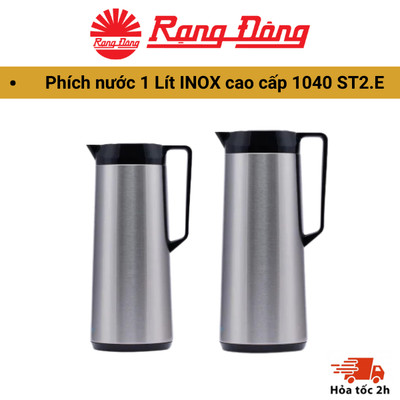 Phích Pha Trà ,Cafe 1L RẠNG ĐÔNG 1040 ST2.E Ruột Phích không chứa thủy ngân và hóa chất độc hại, an toàn cho người sử dụ