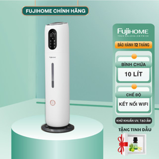Máy tạo ẩm FUJIHOME HM10UV-WIFI khử khuẩn UV điều khiển WIFI  - Bảo hành 12 tháng, dung tích lớn