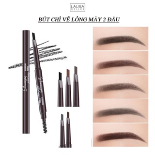 Bút Chì Vẽ Lông Mày Hai Đầu 5 Màu Tuỳ Chọn- Chì Kẻ Lông Mày Kháng Nước, Chống Trôi - LAURA GELLER