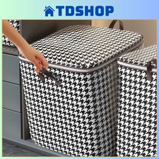 Giỏ đựng quần áo chăn màn đa năng Túi vải đựng đồ có thể gấp gọn cỡ lớn giỏ cất trữ