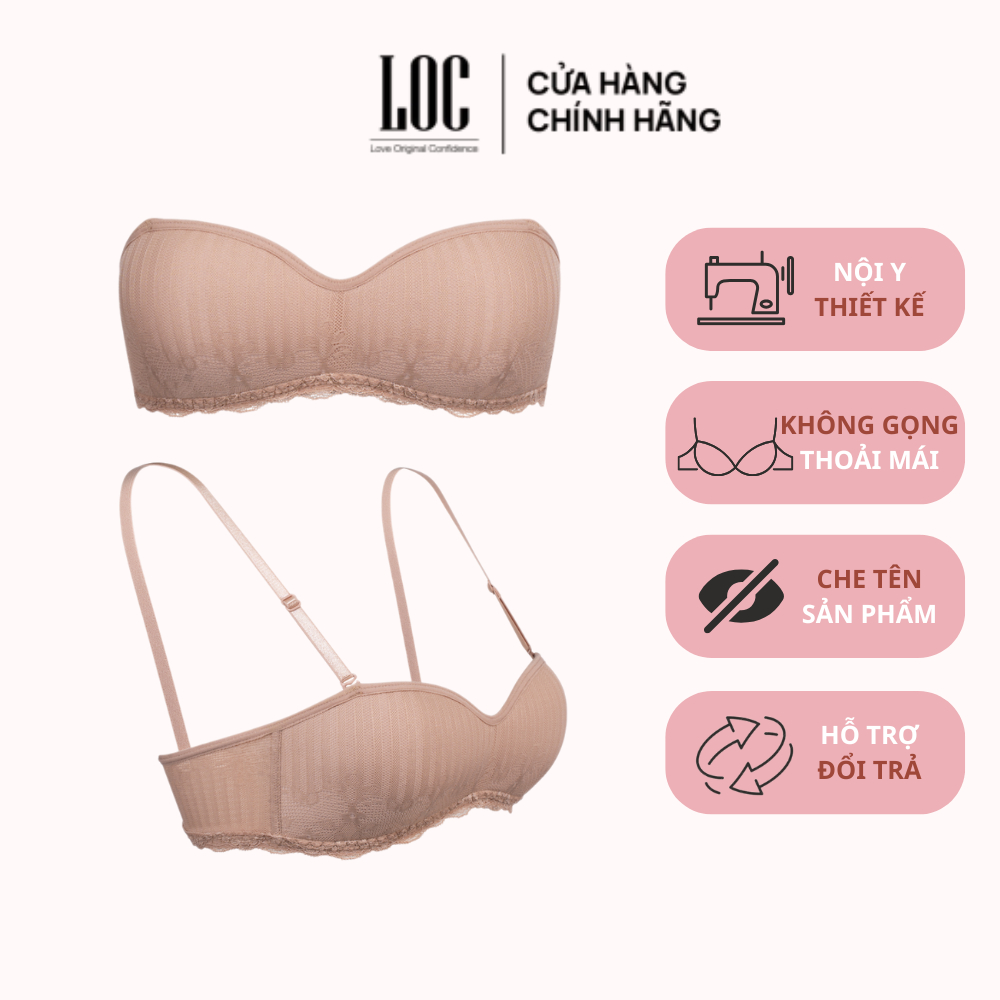 Áo Ngực LOC PREMIUM Quây Ngang Không Gọng Mút Liền | BigBuy360 - bigbuy360.vn