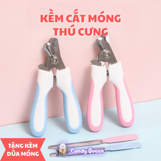 Kềm Cắt Móng Chó Mèo Thú Cưng Kìm Sử Dụng Chuyên Nghiệp Bằng Thép Không Gỉ Kiềm Nhiều Màu Sắc