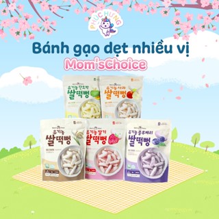Bánh Gạo Ăn Dặm Hữu Cơ Mom’s Choice Hàn Quốc Cho Bé Từ 6m+