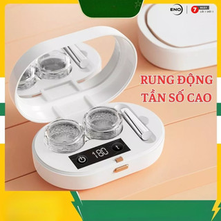  Máy Rửa Lens Sóng Âm Tần Số Cao Tích Hợp Gương 3 Chế Độ Làm Sạch 360 Độ Cổng Sạc TypeC ENO - MRL02 