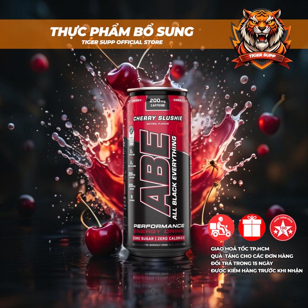ABE Pre-workout Nước Uống Tăng Cường Năng Lượng, Nước Tăng Lực