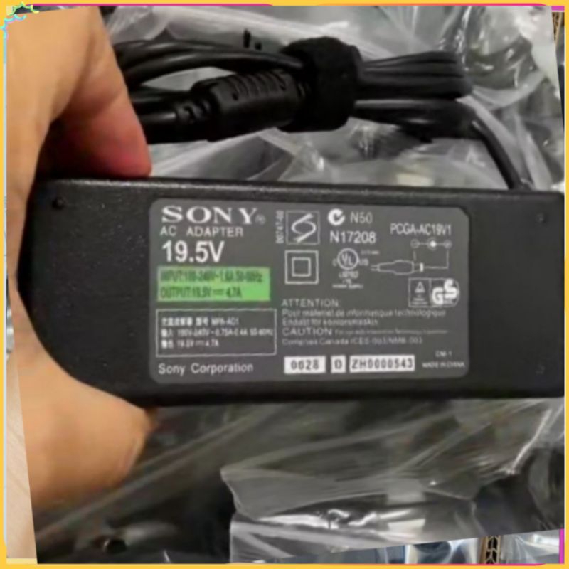Nguồn (Adapter) 19.5V 6.2A và 19.5V 4.7A SONY dùng cho TiVi SONY; Laptop, Hàng Xịn